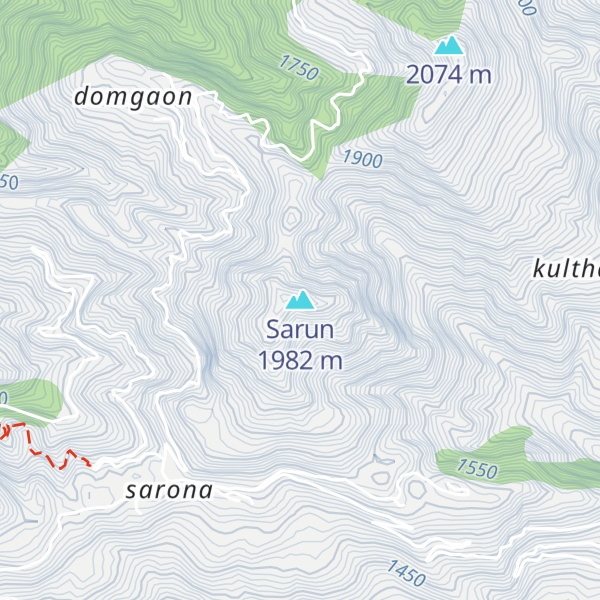 Map of Sarun