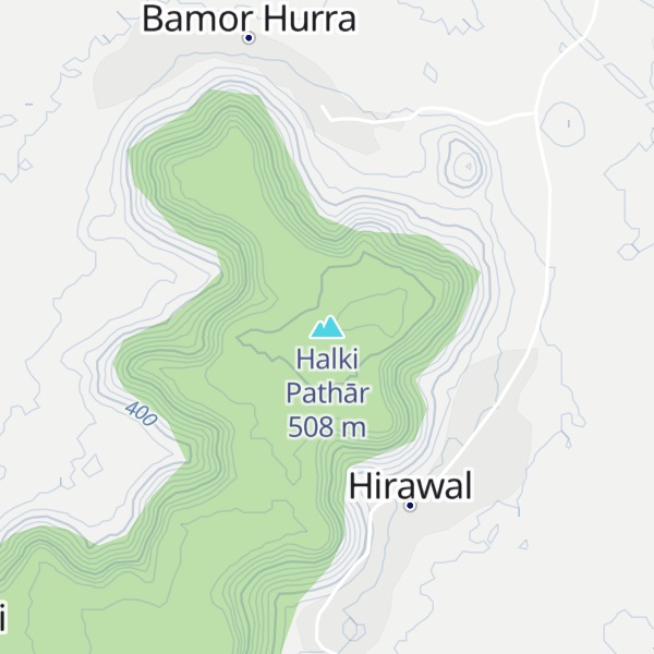 Map of Halki Pathār