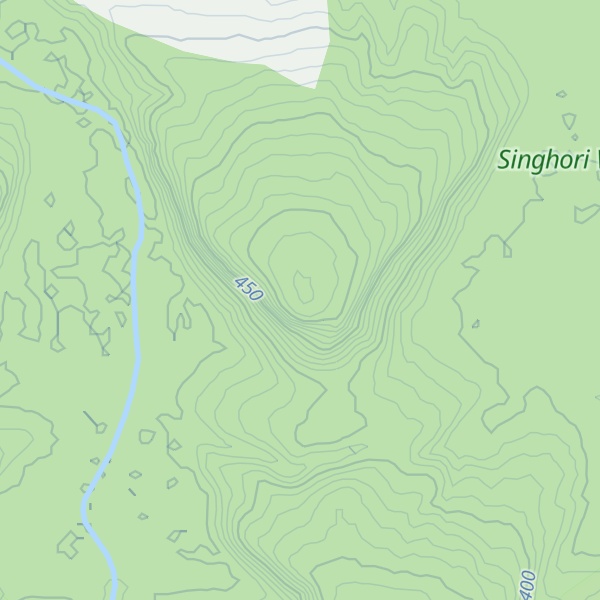 Map of Ganesh Pahār
