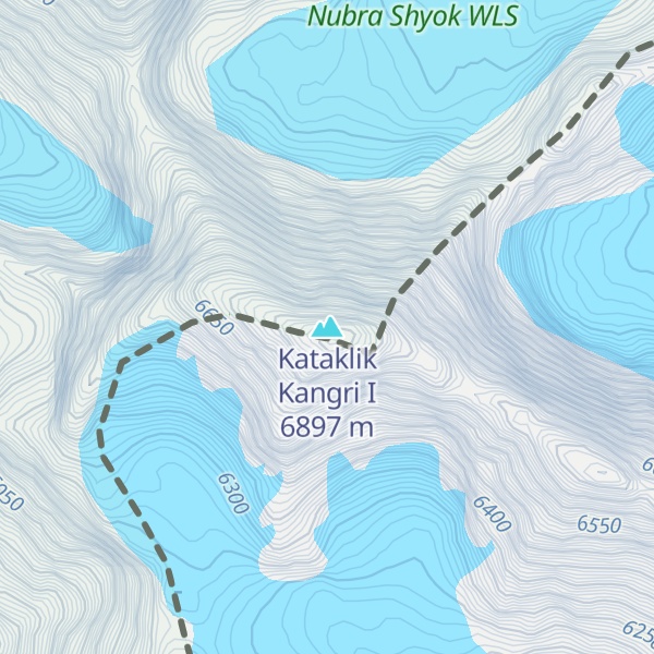 Map of Kataklik Kangri I