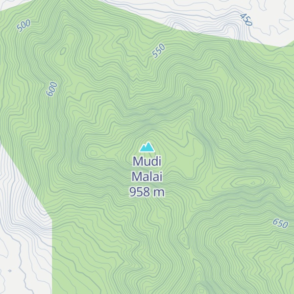 Map of Mudi Malai