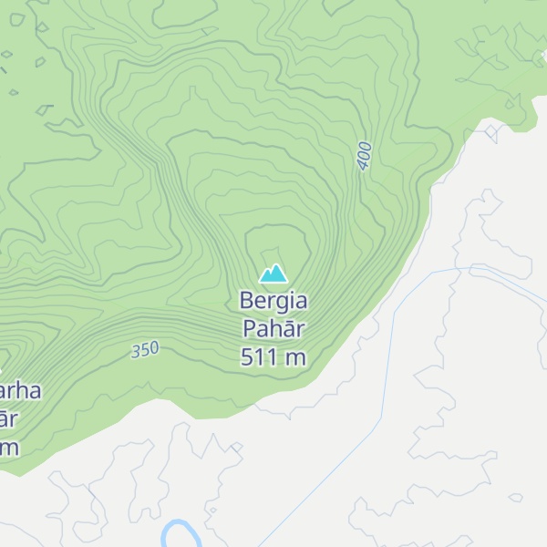 Map of Bergia Pahār