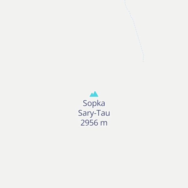 Map of Sopka Sary-Tau