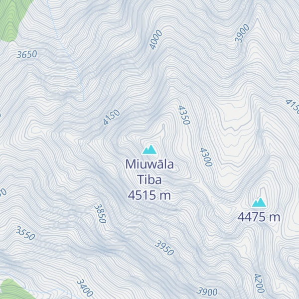 Map of Miuwāla Tiba