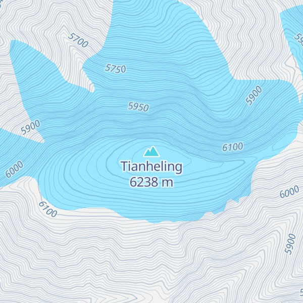 Map of Tianheling