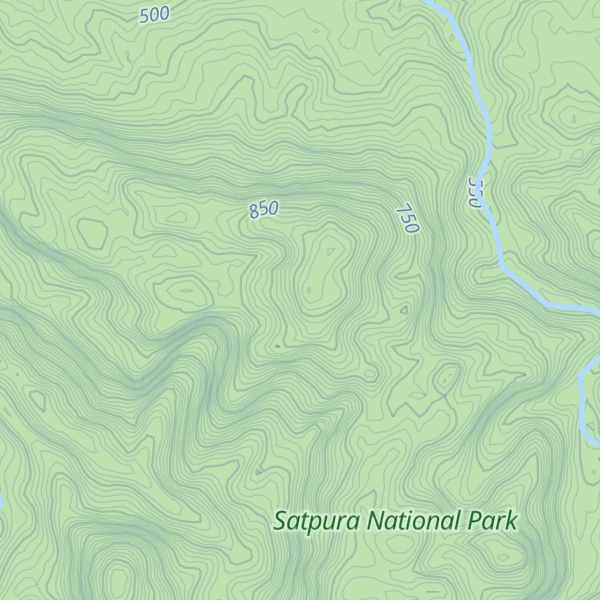 Map of Somgarh Pahār