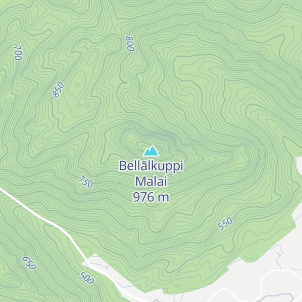 Map of Bellālkuppi Malai