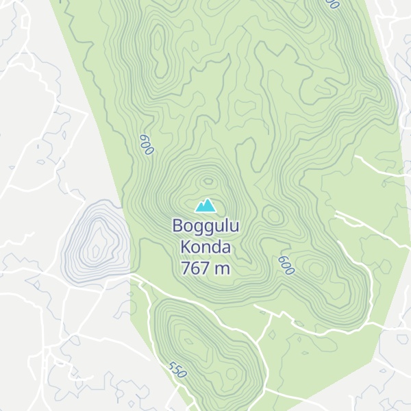 Map of Boggulu Konda