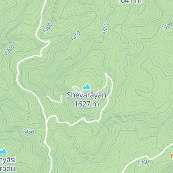 Map of Shevarāyan