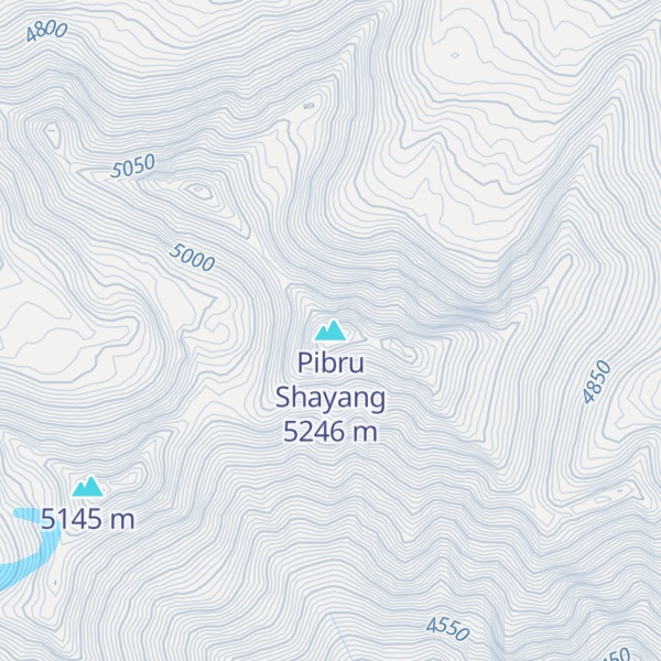 Map of Pibru Shayang
