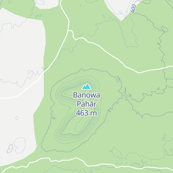 Map of Banowa Pahār