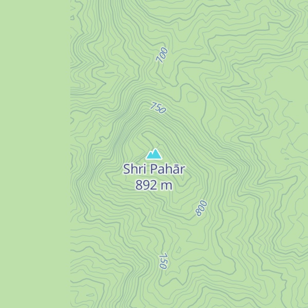 Map of Shri Pahār