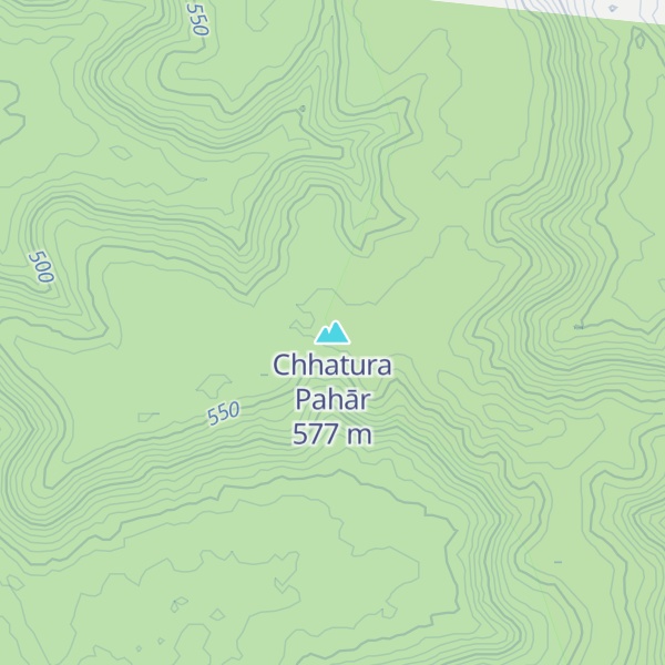 Map of Chhatura Pahār