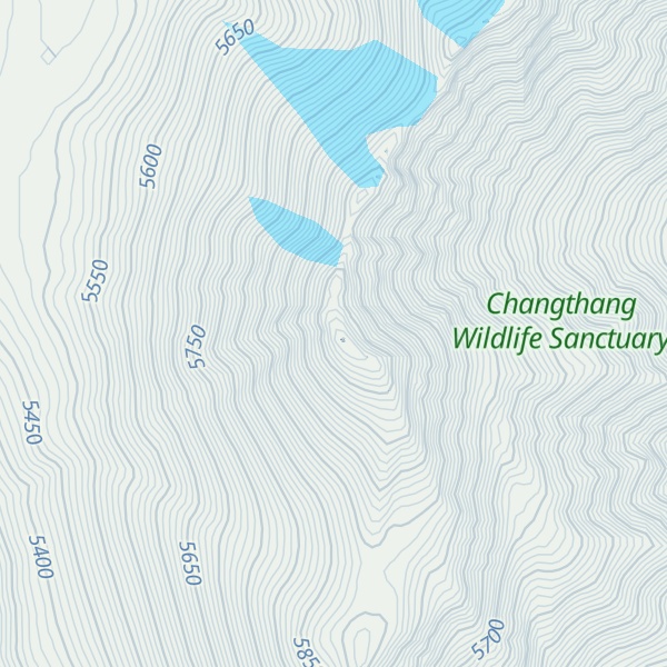 Map of Korzok Kangri