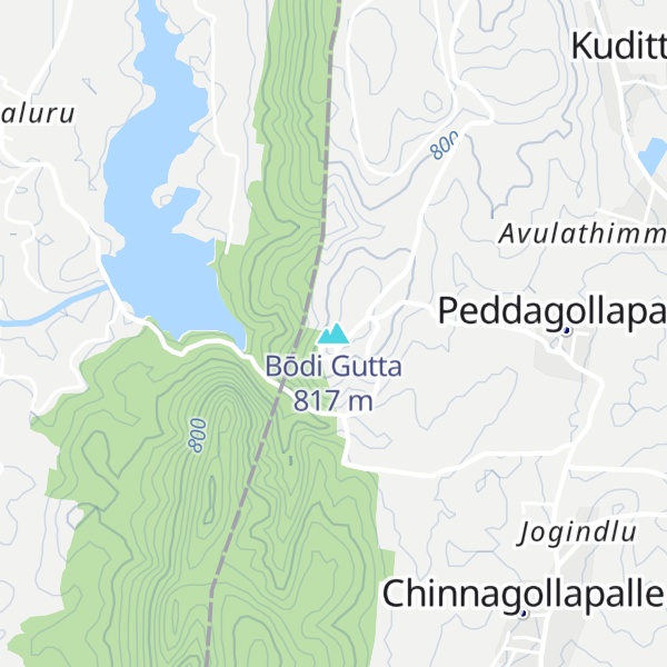 Map of Bōdi Gutta