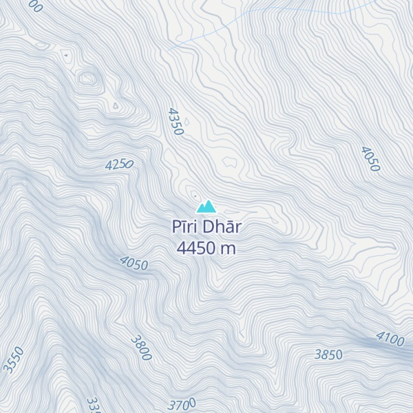 Map of Pīri Dhār