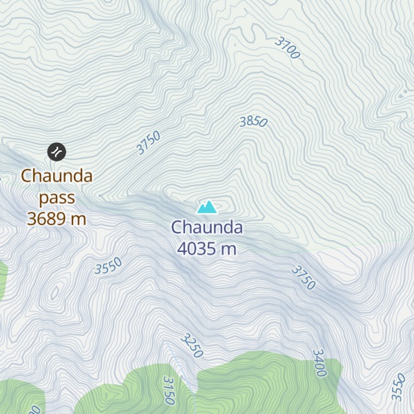 Map of Chaunda