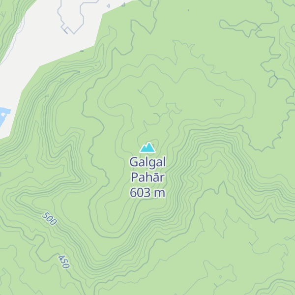 Map of Galgal Pahār