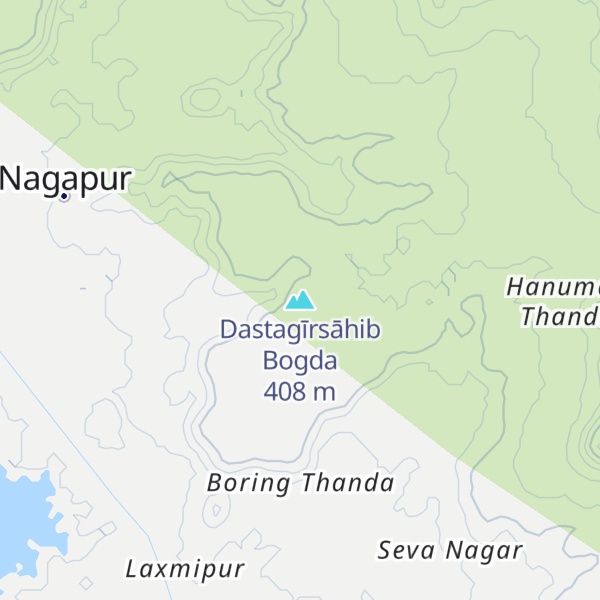 Map of Dastagīrsāhib Bogda