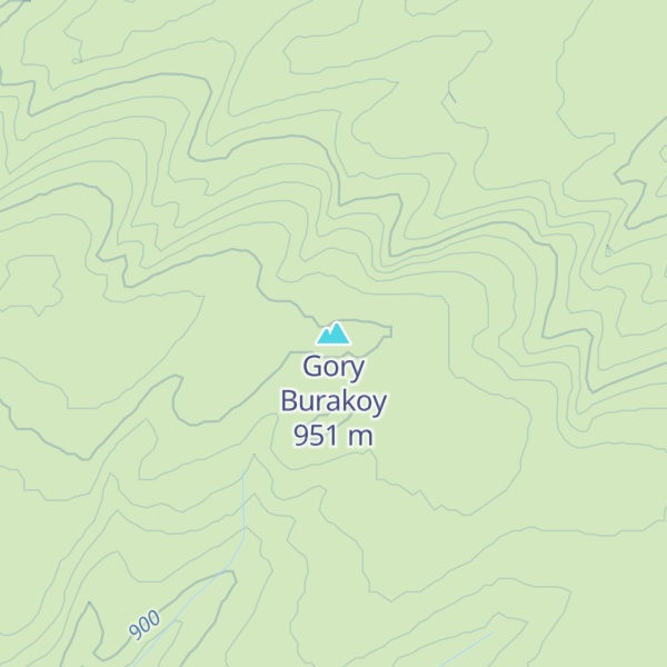 Map of Gory Burakoy