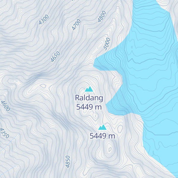 Map of Raldang