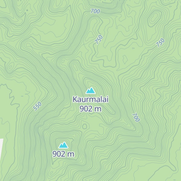 Map of Kaurmalai