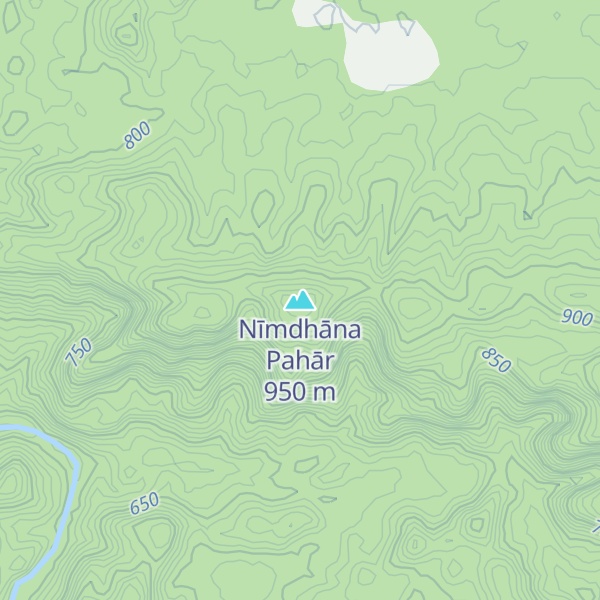Map of Nīmdhāna Pahār