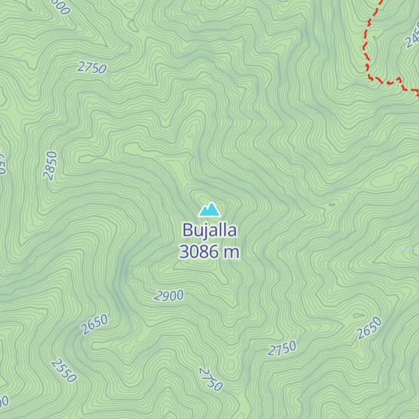Map of Bujalla