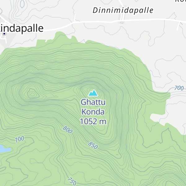 Map of Ghattu Konda