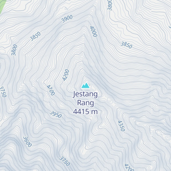 Map of Jestang Rang