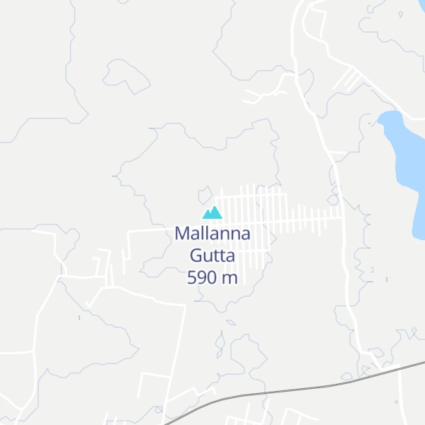 Map of Mallanna Gutta