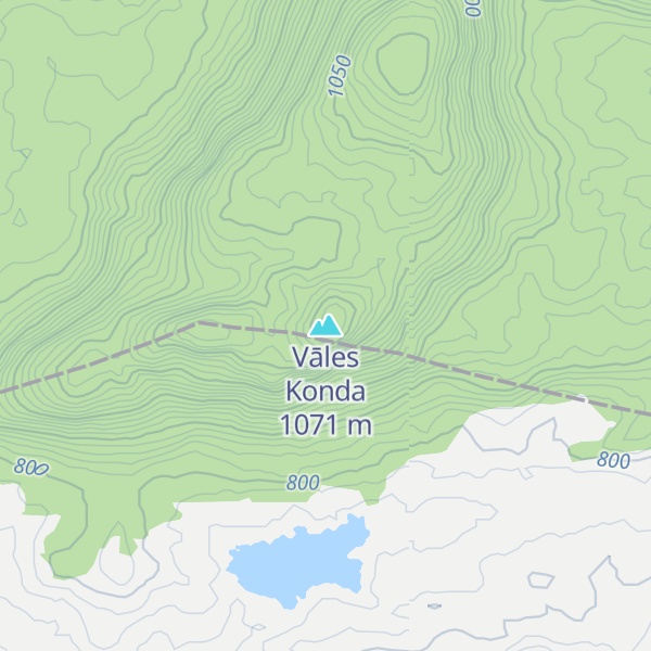 Map of Vāles Konda