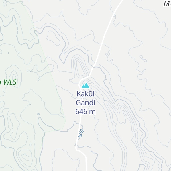 Map of Kakūl Gandi