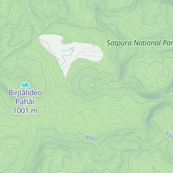 Map of Kilandeo Pahār