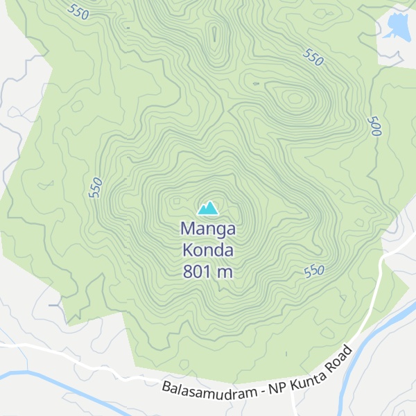 Map of Manga Konda