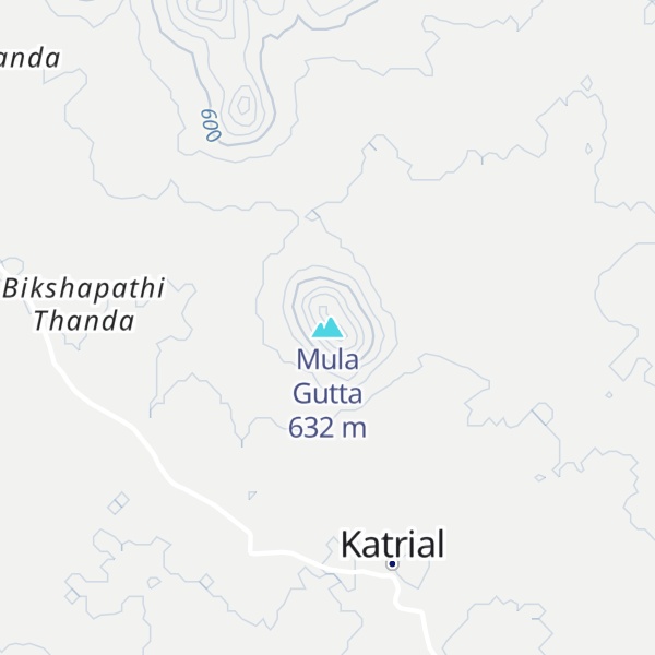Map of Mula Gutta