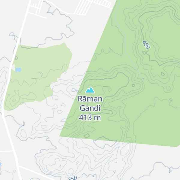 Map of Rāman Gandi