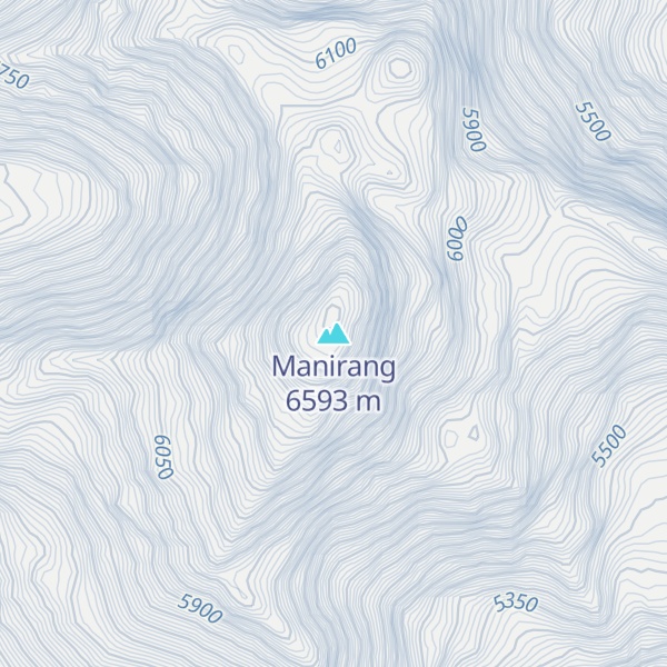 Map of Manirang