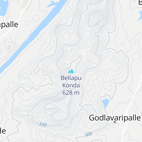 Map of Bellapu Konda