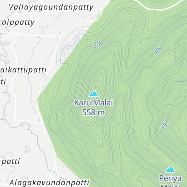 Map of Karu Malai