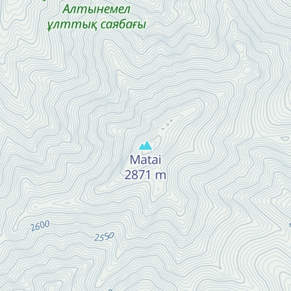Map of Matai