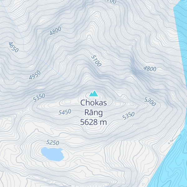 Map of Chokas Rāng