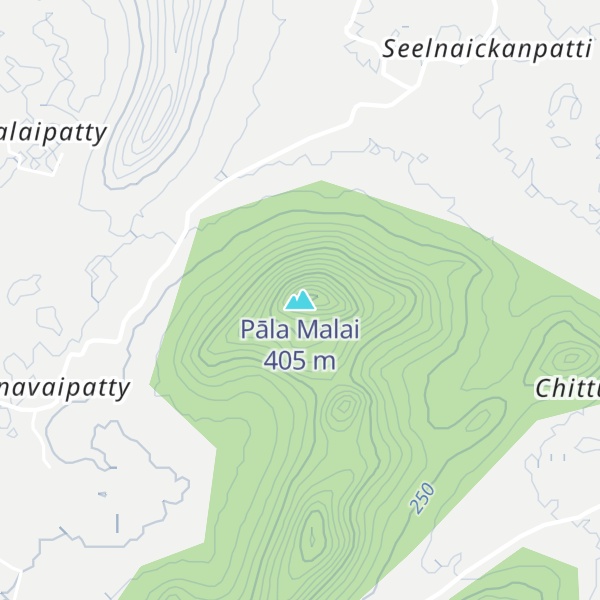 Map of Pāla Malai