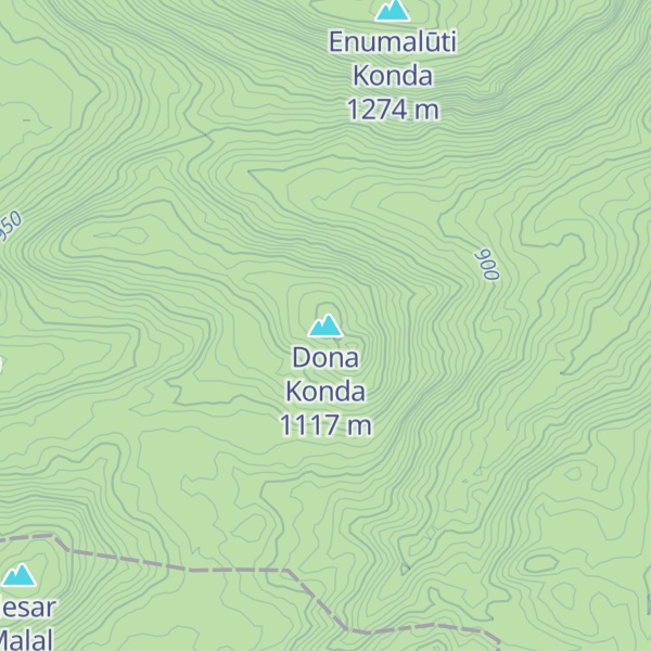 Map of Dona Konda