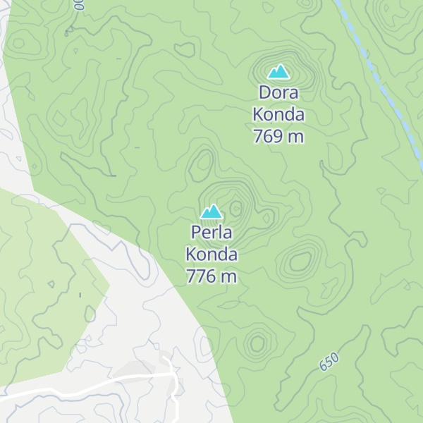 Map of Perla Konda