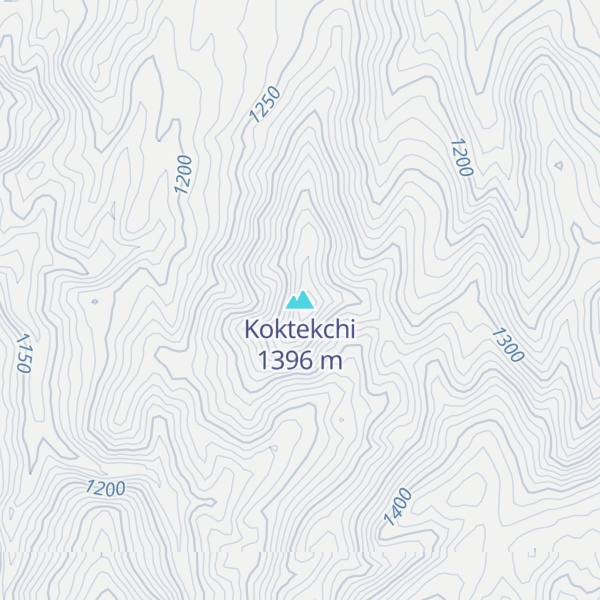 Map of Koktekchi