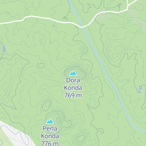 Map of Dora Konda