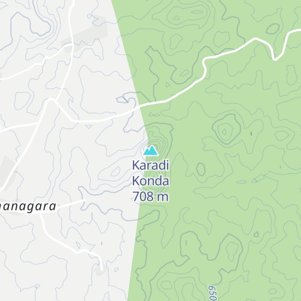 Map of Karadi Konda