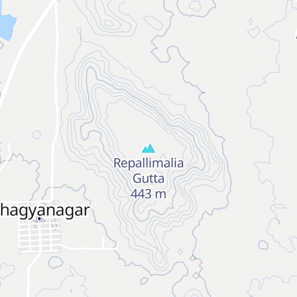 Map of Repallimalia Gutta