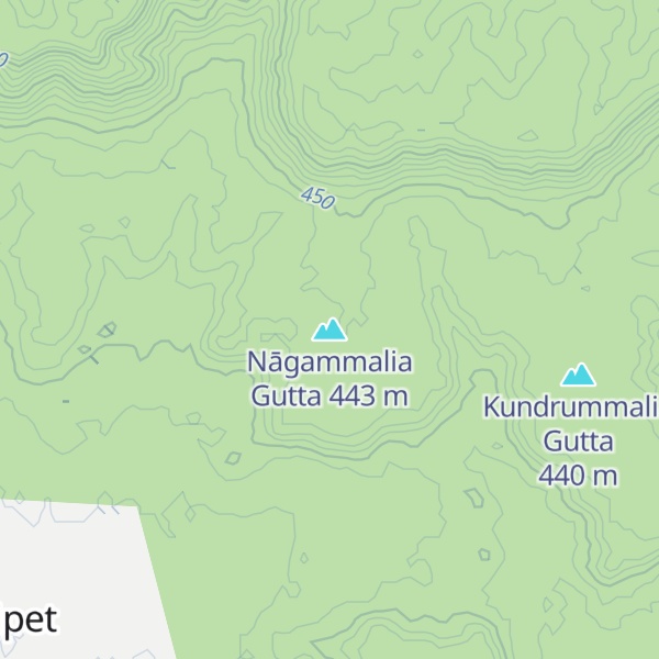 Map of Nāgammalia Gutta